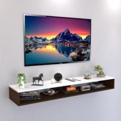 Furnifry Wooden Wall Mounted Floating TV Stand/Entertainment Unit/TV Cabinet/TV Stand Engineered Wood TV Entertainment Unit