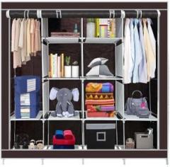 Furnigully 12 Shelves 88170 Portable PP Collapsible Wardrobe