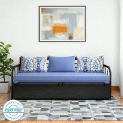 Furniturekraft Caen 3 Seater Double Metal Pull Out Sofa Bed