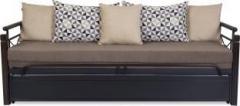 Furniturekraft Venice Single Metal, Engineered Wood Sofa Bed