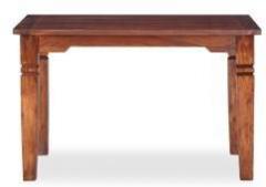 Furnspace Albina Four Seater Dinning Table Solid Wood 4 Seater Dining Table