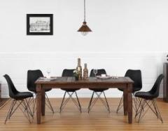 Furnspace Alejandro Arish sheesham Solid Wood 6 Seater Dining Set