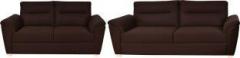 Furny Adelaide Super Fabric 3 + 2 Brown Sofa Set