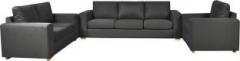 Furny Atlas Fabric 3 + 2 + 1 Dark Grey Sofa Set