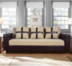 Furny lifestyle sofa with Cupholder & handrest Fabric 3 Seater Sofa