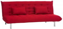 Furny Madison Queen Size Sofa Bed in Red Colour