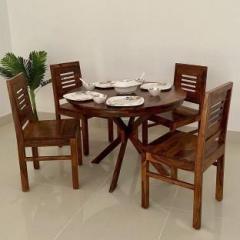 Ganpati Arts Solid Wood 4 Seater Dining Table