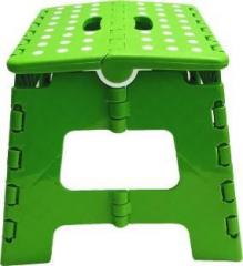 Gift Collection Deluxe Easy Folding Stool With Anti Skit Seat.Can Carry Weight Up To 110 Kgs. Kids Table Green Living & Bedroom Stool