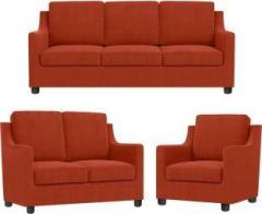 Gioteak BOTSWANA Fabric 3 + 2 + 1 RED Sofa Set