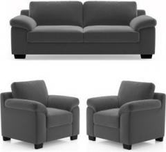 Gioteak CAMBODIA Fabric 3 + 1 + 1 GREY Sofa Set