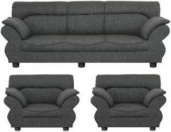Gioteak Fabric 3 + 1 + 1 DARK GREY Sofa Set