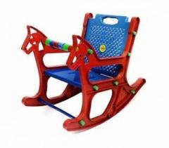 Gjshop Baby Kids Multicolour Rocking Chair Plastic Rocking Chair