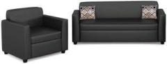 Gnanitha Leatherette 3 + 1 Sofa Set