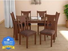Godrej Interio Amber Solid Wood 6 Seater Dining Table