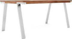 Godrej Interio Brunette Engineered Wood 6 Seater Dining Table
