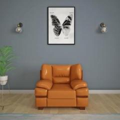 Godrej Interio Conforto Leatherette 1 Seater Sofa