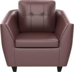Godrej Interio Ecliptic Leatherette 1 Seater Sofa