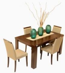 Godrej Interio Jack & Rose Dining Set Engineered Wood 4 Seater Dining Set