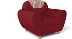 Godrej Interio Petal Fabric 1 Seater Sofa