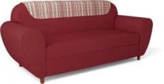 Godrej Interio Petal Fabric 3 Seater Sofa