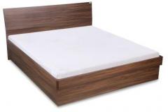 Godrej Interio Snooze Queen Bed With Hydraulic Storage In Walnut Finish