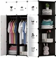 Gtc Multi Use Clothes PVC Collapsible Wardrobe