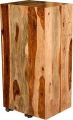 Handiana Solid Wood Bar Cabinet