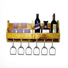 Hanumex Wooden Wine Rack