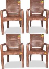 Highway Moulded Fortuner Ventilated High back chair Plastic Cafeteria Chair