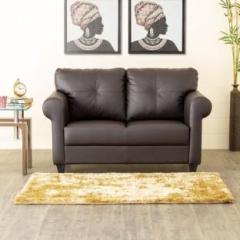 Home Centre Helios Leather 2 Seater Sofa