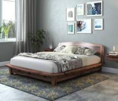 Home Edge Sheesham Wood Solid Wood Queen Bed
