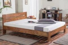 Home Edge Solid Wood King Bed