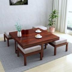 Home Edge Vesta Solid Wood Coffee Table