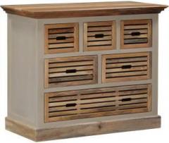Homeedge Solid Wood Free Standing Chest of Drawers