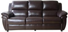 HomeTown Adam Three Seater Leatherite Sofa