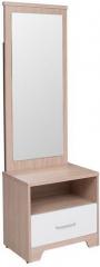 HomeTown Ambra Dressing Table with Full Mirror in White Colour