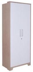 HomeTown Ambra Two Door Wardrobe in White & Larch Colour
