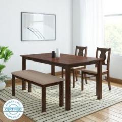 Hometown Artois Solid Wood 4 Seater Dining Set