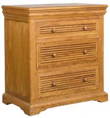 HomeTown Denver Chest Of Drawers in Brown Oak Colour