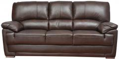 HomeTown Eva Half Leather Three Seater Sofa