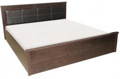 HomeTown Marina King Bed with Box Storage in Wenge Finish