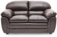 HomeTown Mirage Two Seater Sofa in Brown Colour
