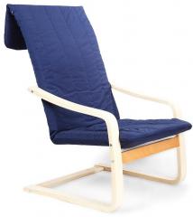 HomeTown Nero Chair in Blue Colour