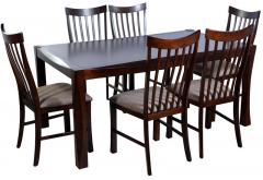 HomeTown Parker Solidwood 6 Seater Dining Set