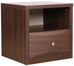 HomeTown Prism Night Stand in Fumed Oak Colour
