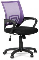 Hometown Regus Low Back Mesh Chair Purple
