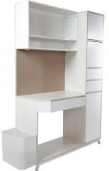 HomeTown Telsa Study Unit in White and Pine Colour
