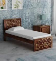 House Of Kuber Solid Sheesham Wood Single Size Bed Solid Wood Single Bed