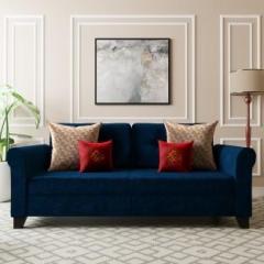 House Of Pataudi Fabric 3 Seater Sofa