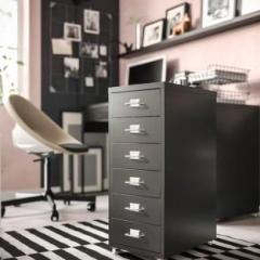 Ikea Drawer unit on castors Metal Free Standing Chest of Drawers